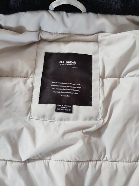 Pánska zimná bunda zn.puul&bear, pull&bear,s