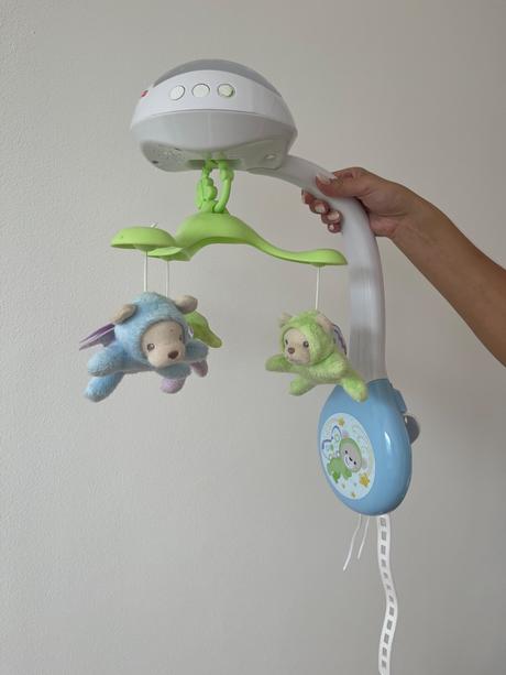Kolotoč nad postieľku fisher price, 