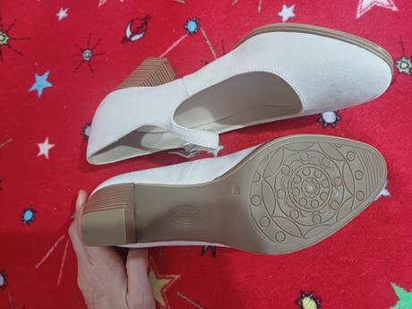 Béžové dámske poltopánky, graceland,40