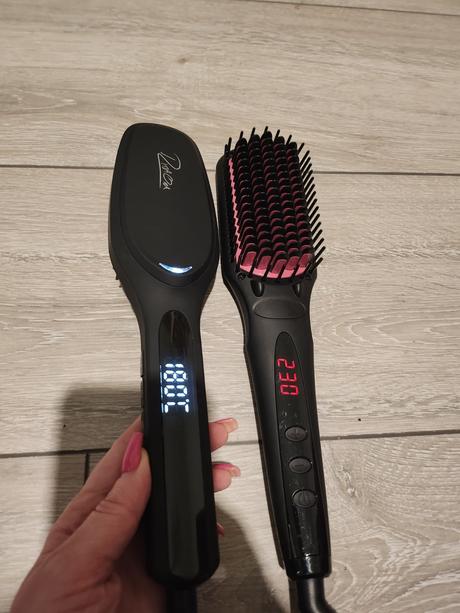 Žehliace kefy s digitálnym displejom, 