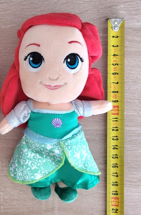Plyšová bábika disney princezná ariel, 