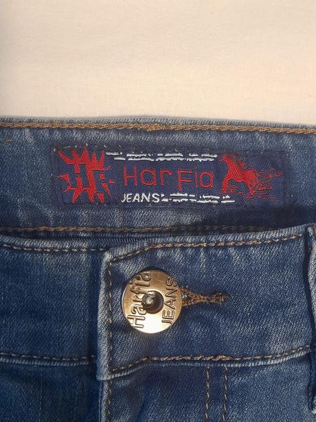 Modré pánske rifle, s