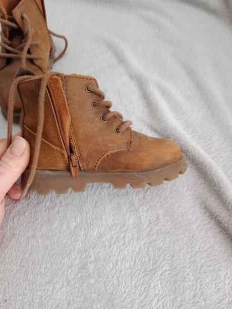 Clenkove kozene cizmy, zara,22