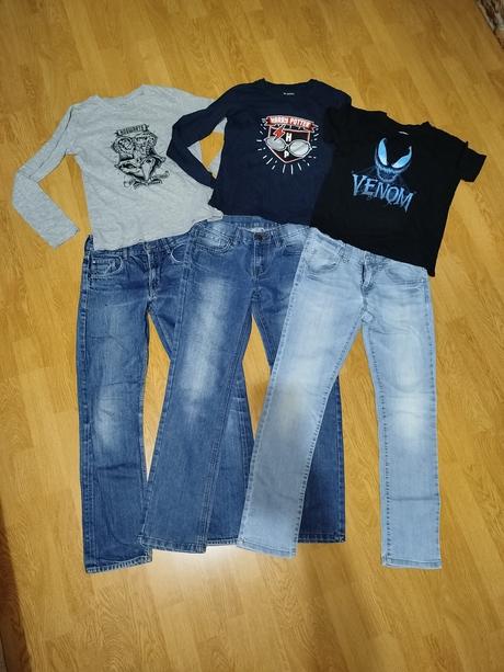 Balík oblečenia veľkosť 152, 140–152