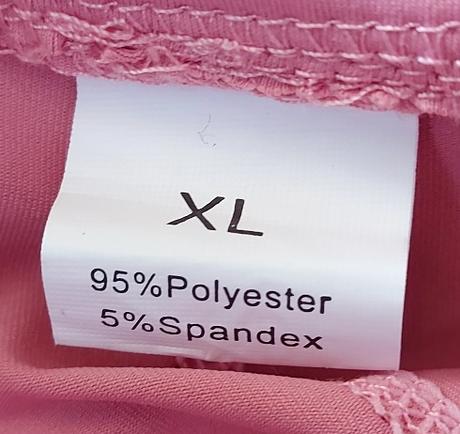 Ružové športové kraťasy, xl