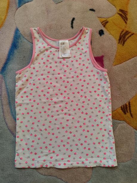 Veľ 122/128 tielko, h&m,122