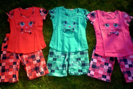 Dámske letné pyžamko, l