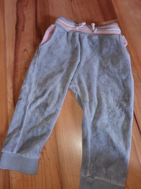 Tepláky 80-86 po 0.5 cent kus, h&m,86