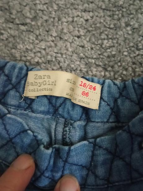 Kraťasy riflové, zara,86