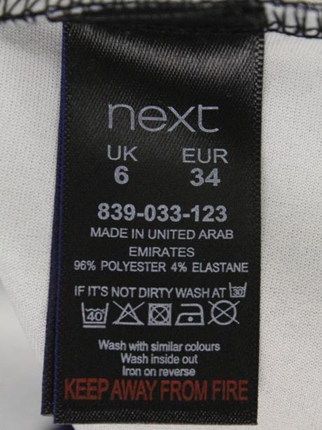 -pc 40 libier pružné kvetinové šaty next veľ. 34, next,xs