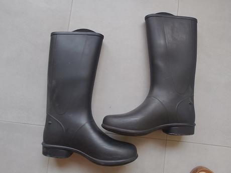 Detské jazdecké čižmy gumáky, decathlon,33