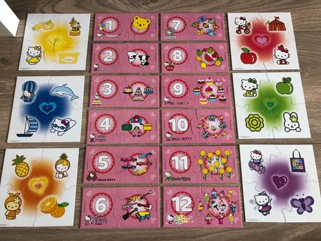 Čísla a farby s hello kitty, 