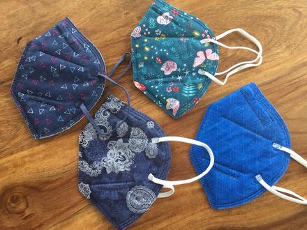 Farebny respirator ffp2 - posledne kusy,