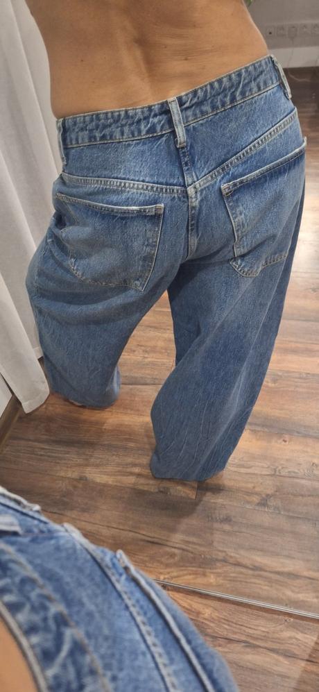 Široke rifle baggy zara vel 40/42, zara,40