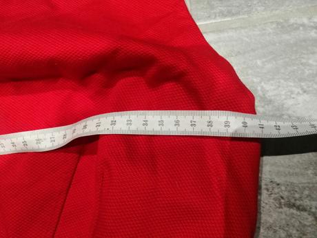 Červené puzdrové šaty mas, marks & spencer,38