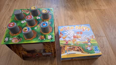 Spoločenská hra worm party,