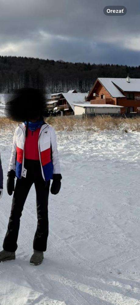 Damska/dievcenska lyziarska bunda, xs