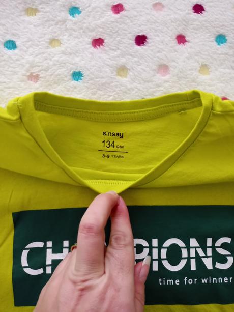 Chlapčenské tričko, sinsay,134