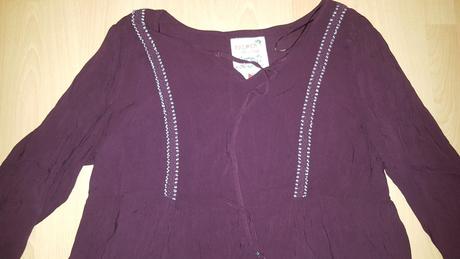 Bordová tunika vel. 46, 46