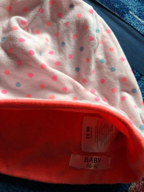 Jahôdková čiapočka na jar, h&m,92