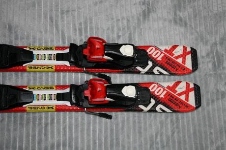 Lyže atomic xt 100 cm , hadia koža, atomic,100-109 cm