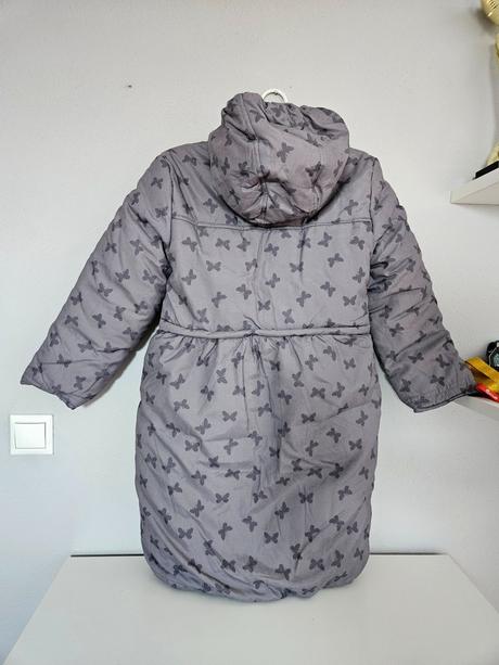 Vertbaudet zimná obojstranná bunda 134/140, vertbaudet,134