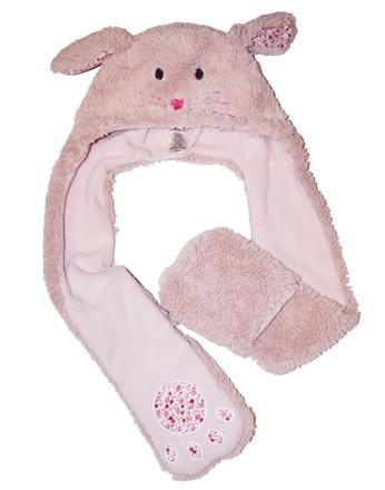 Set čiapka so šálom zajo, f&f,116
