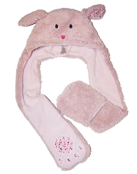 Set čiapka so šálom zajo, f&f,116