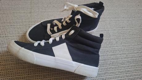 Vyššie tenisky / plátenky, h&m,36