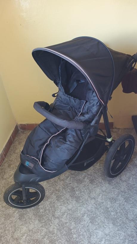 Hasičská športový runner 2 black, hauck,hauck runner 2