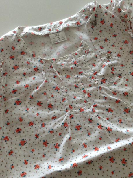 Kvetovaná blúzka, f&f,86