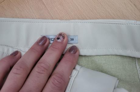 Koženkova sukňa, s