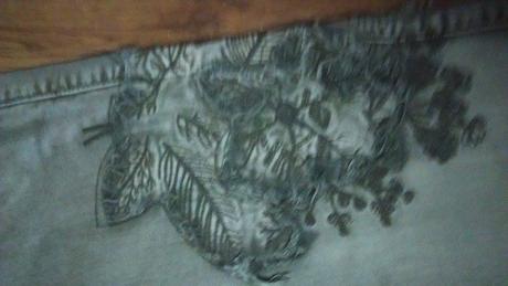 Damske 3/4 riflove hnede nohavicie 27v, s