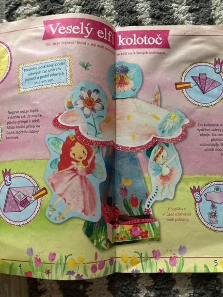 Dievčenské časopisy 5ks, 