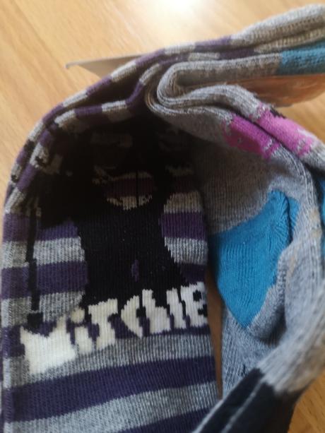 Disney ponožky 2 páry veľkosť 27-30, disney,27 / 28 / 29 / 30