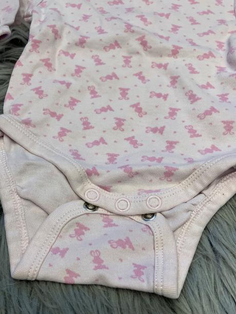 Dievčenské body s golierom a zajačikmi (62), ergee,62