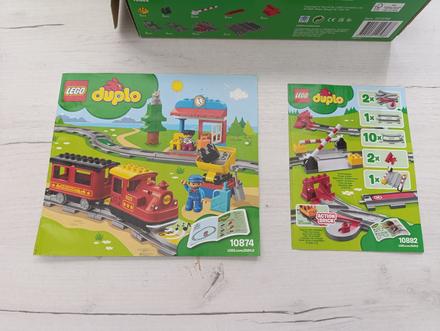 Lego duplo parný vlak 10874, 