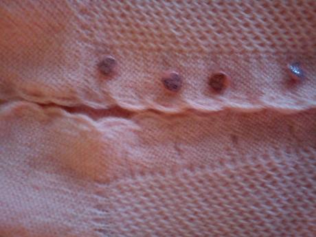 Štrikovaný sveter + gate, 86