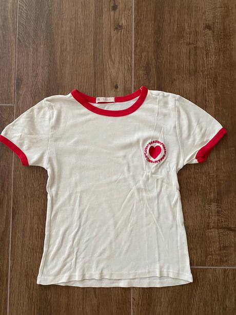 Tricko so srdiečkom, stradivarius,xs