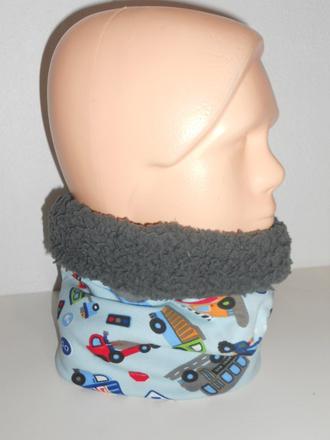 Teplá šatka / tunel na krk dvojvrstvový, 50 - 158