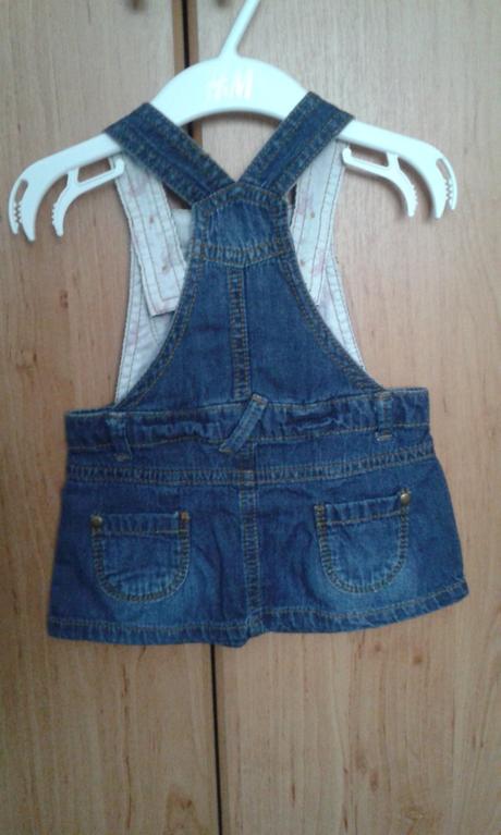 Riflová suknička na traky, f&f,68