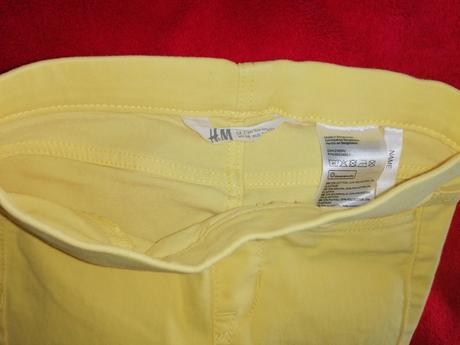 Žlté rifle, h&m,98