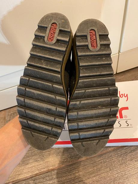 Rieker lakovane topanky, rieker,37