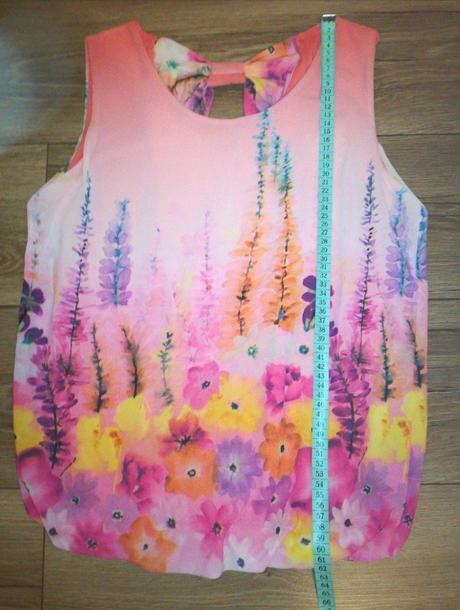 Letná blúzka bez rukávov, m