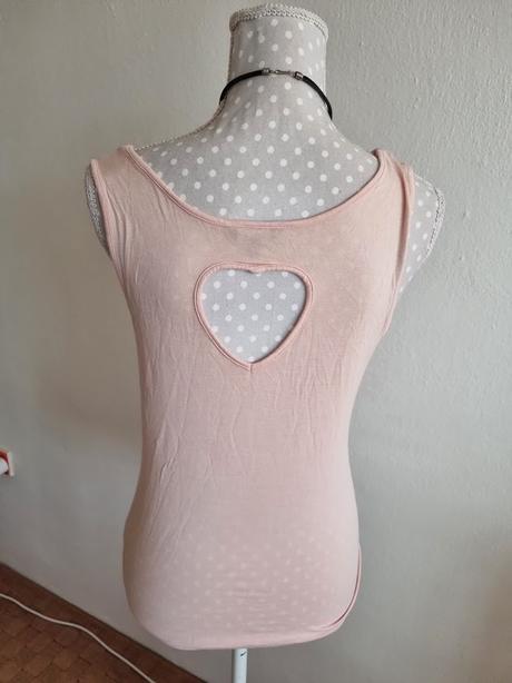Ružový elastický top 38, 38