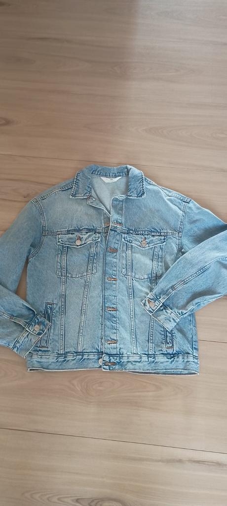 Nová riflová bunda bez vysačky, h&m,170