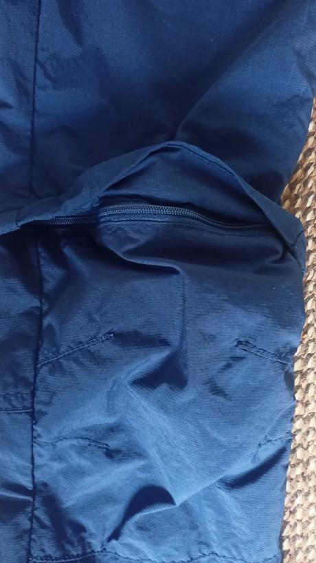 Detske nepremokave nohavice, decathlon,134