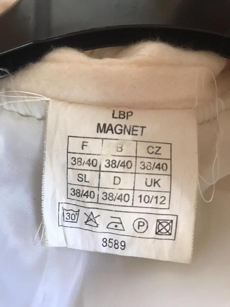 Luxusný 3/4 kabát m/l, l