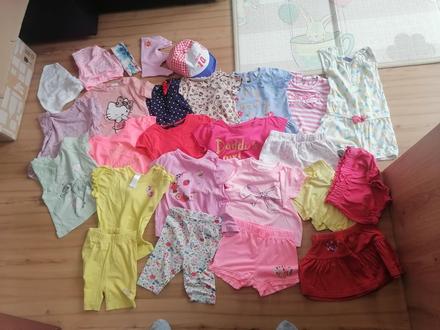 Tricka, kratasky, overal, siltovka,celenka, satky, 68–80