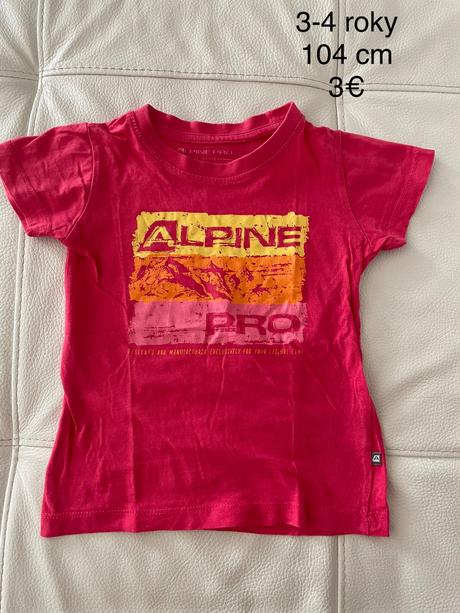 Detské tričko, alpine pro,104